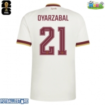 Spania Mikel Oyarzabal #21 Bortedrakt VM 2026 Kortermet